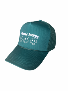 Trucker Hat: Choose Happy